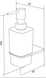 Дозатор для жидкого мыла AM.PM INSPIRE A5036900