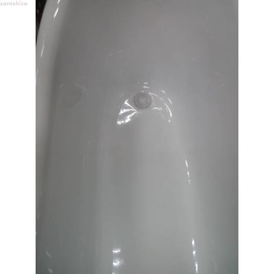 Окремостояча акрилова ванна Atlantis C-3015 Біла (ноги срібло)