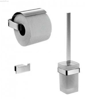 EMCO Emco Loft Комплект (Держатель туалетной бумаги +держатель ершика+ крючок двойной ) 0598 001 00