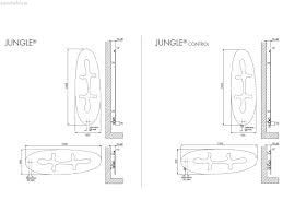 Cordivari Design Дизайн радиатор Jungle 1500*500