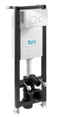 Инсталляция для унитаза Roca Eko Frame с клавишей смыва хром A89P10T010