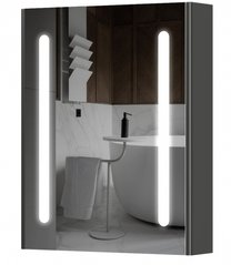 Зеркальный шкаф Aquarius Silver 60 70930219 с LED подсветкой