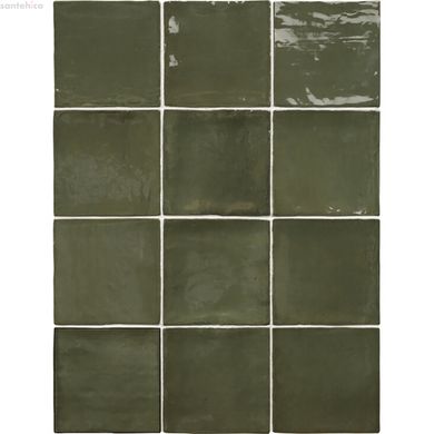 Плитка SEVILLE GREEN, глянцева, глазурована 535471