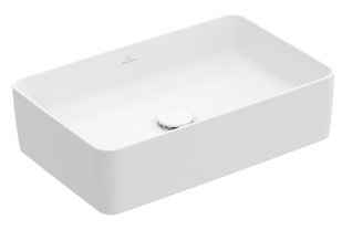 Раковина накладная Villeroy & Boch Collaro 56 см белый матовый 4A2056RW