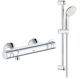 Смеситель для душа Grohe Grohtherm 800 хром 34558000 + Душевой гарнитур Grohe New Tempesta хром 27598001