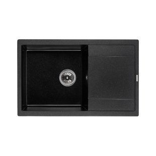 Мийка Alicante black shine (780*500mm.) 2401