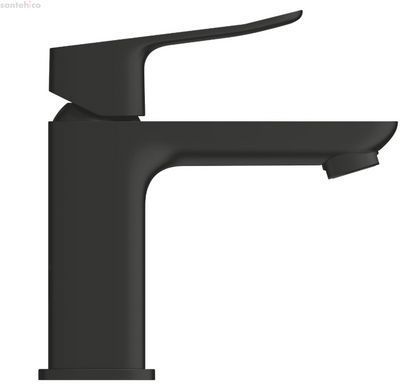 Смеситель для раковины Grohe Dice черный матовый 1018572430 с донным клапаном Push-Open