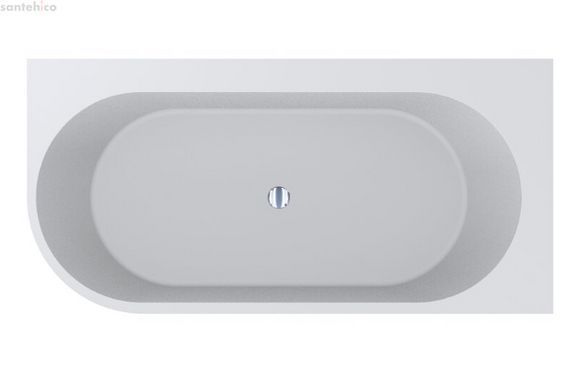 Ванна зі штучного каменю Miraggio Layla L 190x92 білий глянцевий 8813800