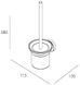 Щетка для унитаза настенная Imprese Skala хром 151275
