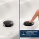 Смеситель для раковины Grohe Dice черный матовый 1018572430 с донным клапаном Push-Open