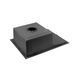 Кухонная мойка Kroner KRP Schwarze - 6350RHM PVD (3,0/1,0 мм) CV031323