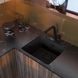 Кухонная мойка Deante Momi 50х45 графит металлик ZKM_G10A