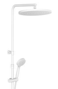 Душевая система с термостатом Cisal CombiDoccia белый матовый LVC8202A4Q