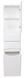 Пенал Аква Родос Венеция консольный 40 см Белый с корзиной для белья (правый) АР0001372