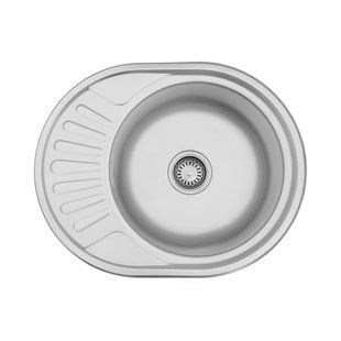 Кухонная мойка из нержавеющей стали Kroner KRP Satin-5745 CV022775