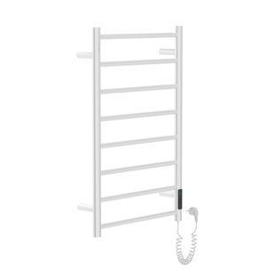 RONDO электрический полотенцесушитель R, 120W, 500*800мм, сталь 304, 8 перемычек круг, таймер, термостат 70&deg;С, cepillado cromo 9235.000013