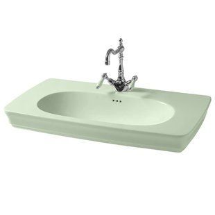 Умывальник керамический 90 см Artceram Civitas, green acquarello (CIL002 35; 00)