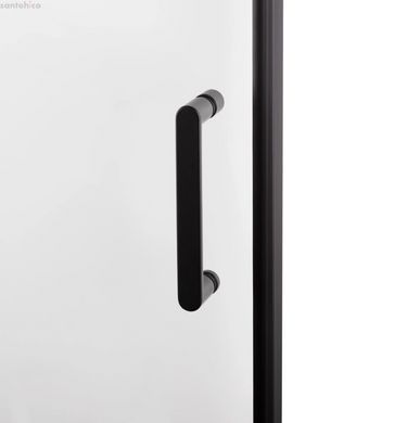 Душова кабіна Qtap Scorpio 100x100 (Профіль - чорний, скло - прозоре) BLA10115-AC6