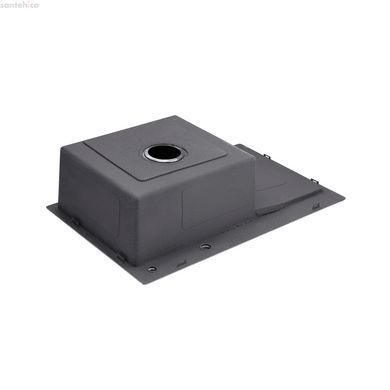 Кухонна мийка Kroner KRP Schwarze - 7849LHM PVD (3,0/1,0 мм) CV025278