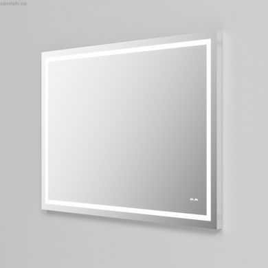 Зеркало с LED-подсветкой по периметру, 100 см. AM.PM M91AMOX1001WG38 GEM