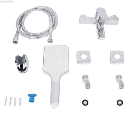 Смеситель для ванны Qtap Arvin хром QTARV259CRM48640