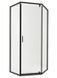 Душова кабіна Qtap Scorpio 100x100 (Профіль - чорний, скло - прозоре) BLA10115-AC6