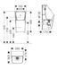 Писсуар Hansgrohe EluPura Q 60127450