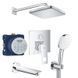 Душова система прихованого монтажу Grohe Eurocube хром UA26417SC0