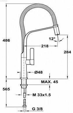 Кухонный смеситель Teka FO 999 62997020FN