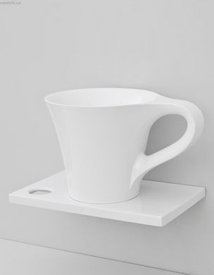 Кам'яна раковина 70 см Artceram Cup, white (OSL005 01; 00)