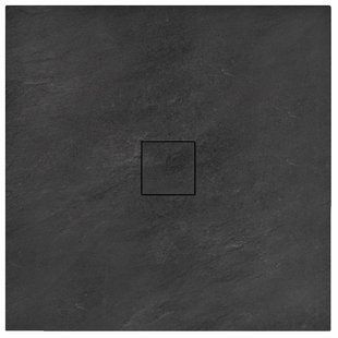 Душевой поддон REA BLACK STONE 90X90 REA-K9601