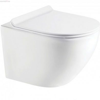Інсталяція Geberit Duofix 458.178.46.1 4 в 1 + Унітаз підвісний Koller Pool Round Rimless RN-0520-RW із сидінням Soft Close