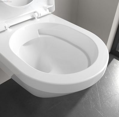 Инсталляция Hansgrohe iFrame Universal 01022180 с клавишей Original Q черный матовый + Унитаз подвесной Villeroy &amp; Boch Architectura DirectFlush TwistFlush 4694CL01 с сиденьям Soft Close