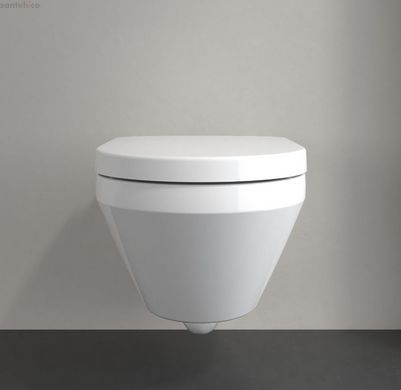 Инсталляция Hansgrohe iFrame Universal 01022180 с клавишей Original Q черный матовый + Унитаз подвесной Villeroy &amp; Boch Architectura DirectFlush TwistFlush 4694CL01 с сиденьям Soft Close