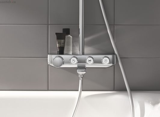 Душова система з термостатом для ванни Grohe Euphoria SmartControl System 260 Mono 26510000