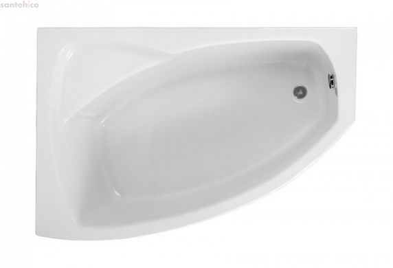 Акриловая ванна Polimat Frida I 140x80 L белая, левая 00270