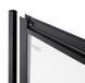 Душова кабіна Qtap Pisces 90-105x90-105 (Профіль - чорний, скло - прозоре) LA109-11SC5