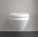 Инсталляция Hansgrohe iFrame Universal 01022180 с клавишей Original Q черный матовый + Унитаз подвесной Villeroy &amp; Boch Architectura DirectFlush TwistFlush 4694CL01 с сиденьям Soft Close