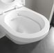 Инсталляция Hansgrohe iFrame Universal 01022180 с клавишей Original Q черный матовый + Унитаз подвесной Villeroy &amp; Boch Architectura DirectFlush TwistFlush 4694CL01 с сиденьям Soft Close
