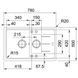 КУХОННА МИЙКА FRANKE BASIS BFG 651-78 ЧОРНИЙ МАТОВИЙ 114.0667.448