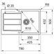 КУХОННА МИЙКА FRANKE SIRIUS 2.0 S2D 611-78 БЕЖЕВИЙ 143.0671.744