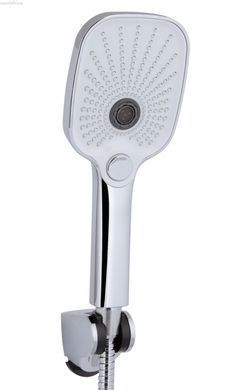 Змішувач для ванни Qtap Gemini хром QTGEM259CRM45681 з душовим гарнітуром