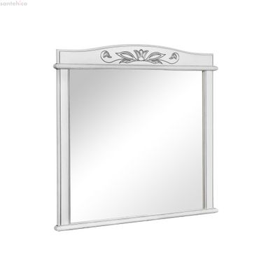 Зеркало Аква Родос Микела 80 см белое АР0002130