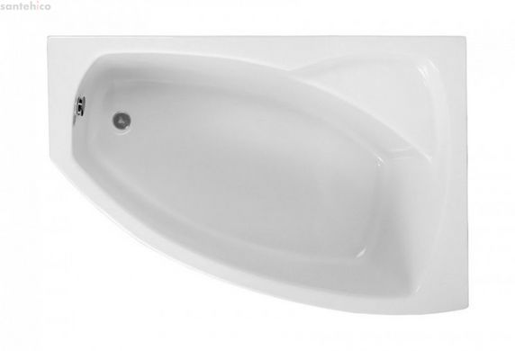 Акрилова ванна Polimat Frida I 140x80 P 00268 біла, права