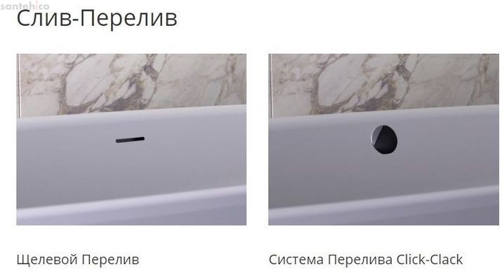 Ванна акрилова Knief Hot 180x80 білий глянцевий 0100-072