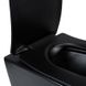 Инсталляция Grohe Rapid SL 3884000G с клавишей Skate Cosmopolitan черной матовой + Унитаз подвесной Q-Tap Scorpio Rimless черный матовый QT1433053ERMB с сиденьям Slim Soft-close