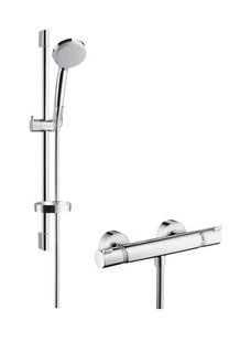 Hansgrohe Душевой набор Croma 100 Vario/Ecostat Comfort Combi 0,65 м, &frac12;&rsquo; Hansgrohe Croma 100 27034000
