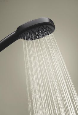 Смеситель для ванны Grohe Cubeo черный матовый 1018142430 с душевым гарнитуром