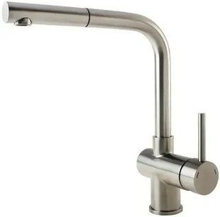Змішувач для кухні Fabiano FKM 46P SS Inox нержавіюча сталь 8232.401.0193
