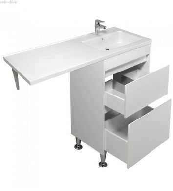 Тумба напольная Мойдодыр Wing 60-W 00-0008280 с раковиной Rodeo